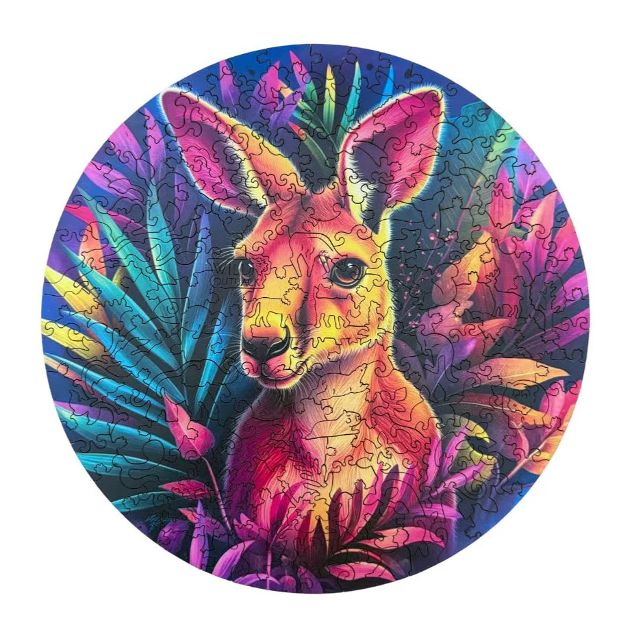 Wooden Kangaroo