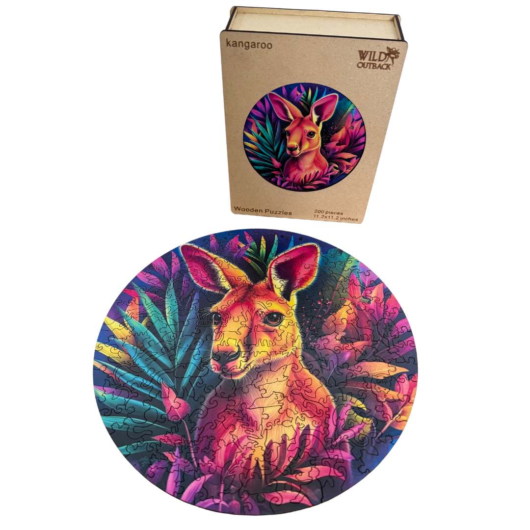 Wooden Kangaroo