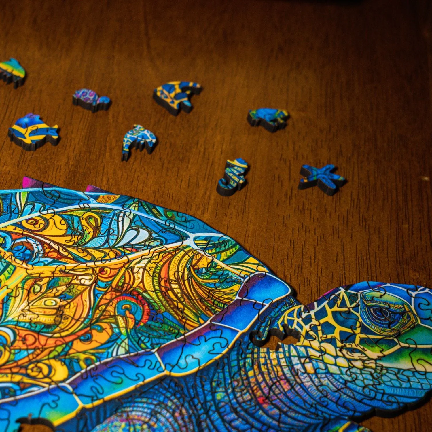 Wooden turtle